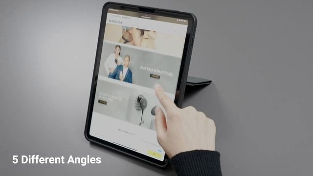 VIVAZ+ Detachable Folding Folio Case for iPad series | MAGEASY | смотреть онлайн