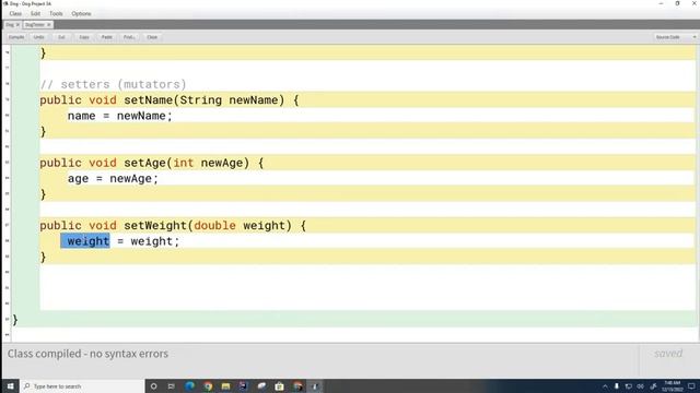 CSA 047: Java this Pointer смотреть онлайн