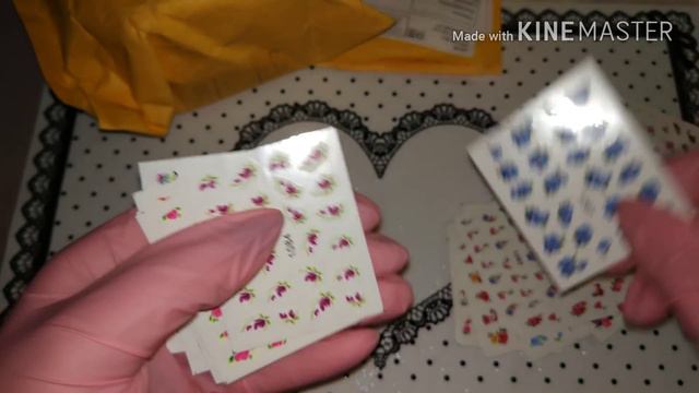 #9 Распаковка ногтевых посылок с сайта AliExpress смотреть онлайн