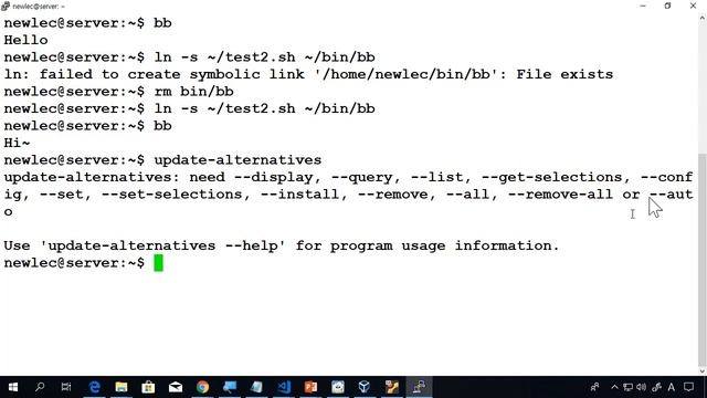 리눅스 강의 40강. 링크 관리도구 update-alternatives와 java-alternatives смотреть онлайн