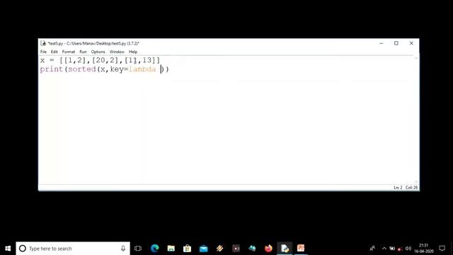 What is LAMBDA Expression in Python || learn to make anonymous function in Python || tutorial by:CI смотреть онлайн