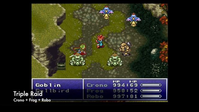Chrono Trigger | All 15 Triple Techs | SNES Version | 1080p смотреть онлайн
