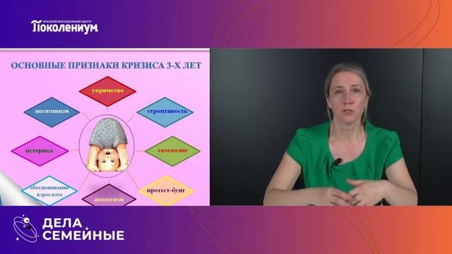 Обучающий курс "Дела семейные" - тема 8. Кризис 3-х лет. Как его пережить смотреть онлайн