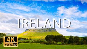 FLYING OVER IRELAND (4K UHD) - Relaxing Music Along With Beautiful Nature Videos - 4K Video Ultra HD