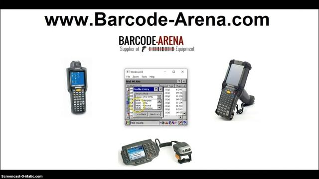 How to Connect MC9090, WT4090, MC3090 to WiFi - ( Windows CE 5.0 ) | www.Barcode-Arena.com смотреть онлайн