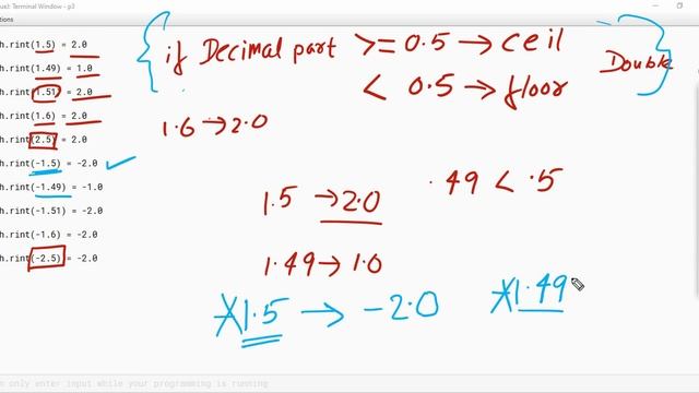 Class 10th ICSE | Math.rint() function In JAVA | Chapter 7 | Part 3 смотреть онлайн