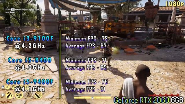 Core i3 9100F vs Core i5 8400 vs Core i5 9400F | RTX 2060 6GB | Tested 17 PC Games 1080p 1440p 4K смотреть онлайн