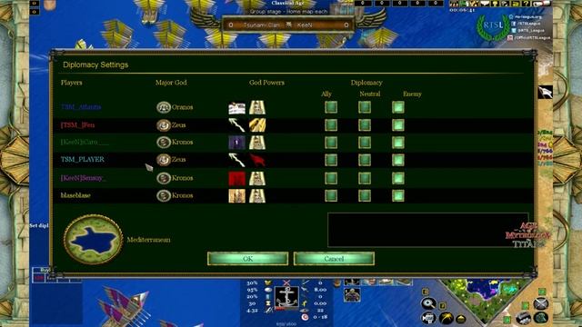TSM vs. KeeN, Game 1 - Age of Mythology: The Titans Clan League, Season 26 - Division 3, Round 2 смотреть онлайн