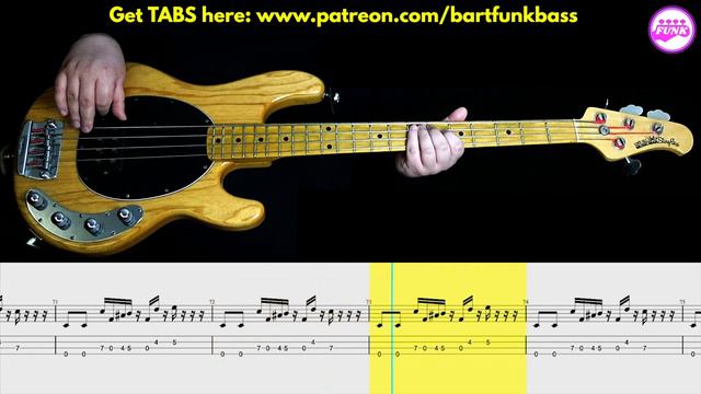 Blondie - Rapture [1981] | BASS Track | Notation + TABS