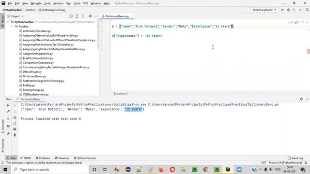 Dictionary in Python (Selenium Python - Session 137) смотреть онлайн