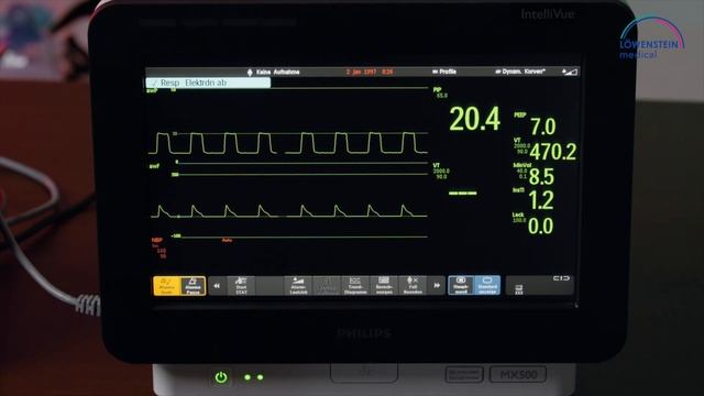 15 Подключение монитора к аппарату prisma VENT50-С смотреть онлайн