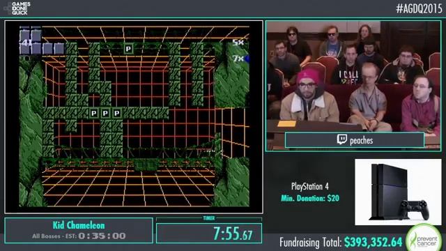 Awesome Games Done Quick 2015 - Part 90 - Kid Chameleon by Peaches смотреть онлайн