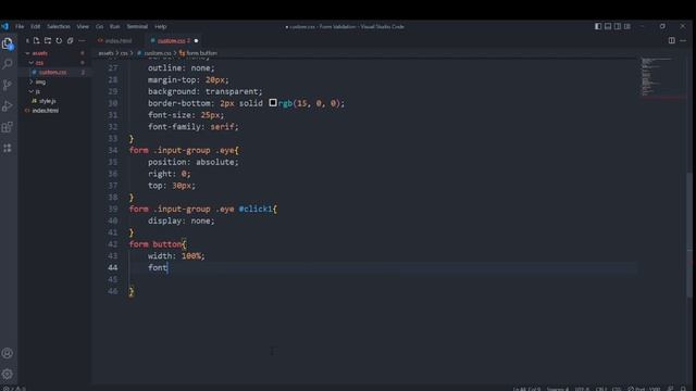 Form Validation ,html ,css ,bootstrap , javascript смотреть онлайн