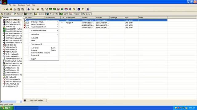brute force nd dictionary attack using cain&able by brijesh.avi смотреть онлайн