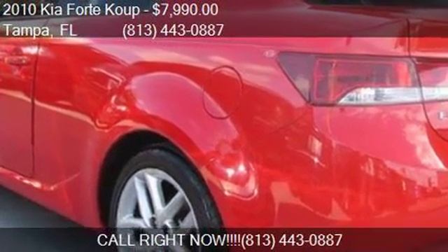 2010 Kia Forte Koup SX 2dr Coupe 6M for sale in Tampa, FL 33 смотреть онлайн