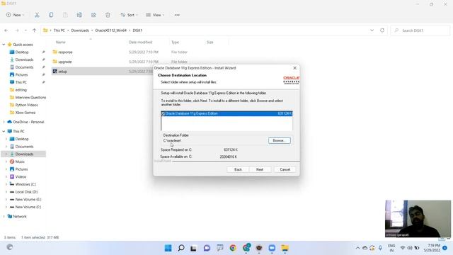 How to Download and Install Oracle 11g | Ameerpet Technologies | By Srinivas смотреть онлайн
