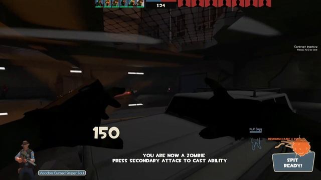 Team Fortress 2 Sniper Gameplay [TF2 Zombie Infection] смотреть онлайн