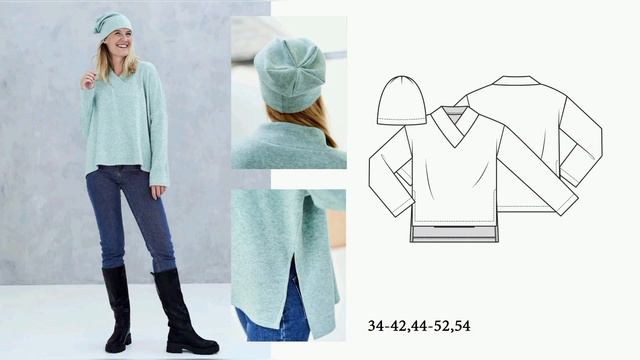 BURDA EXTRA Knipmode Fashionstyle 2/2023 Photos And Technical Drawings BURDA Knipmoda February 2023