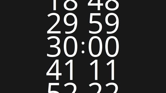 60 Minute Countdown Timer смотреть онлайн