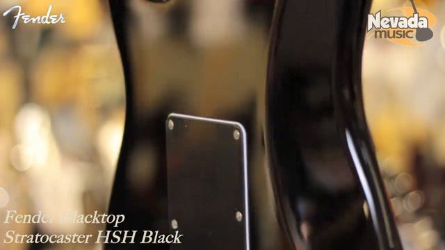 Fender Blacktop HSH Strat in Black - Quick Look смотреть онлайн