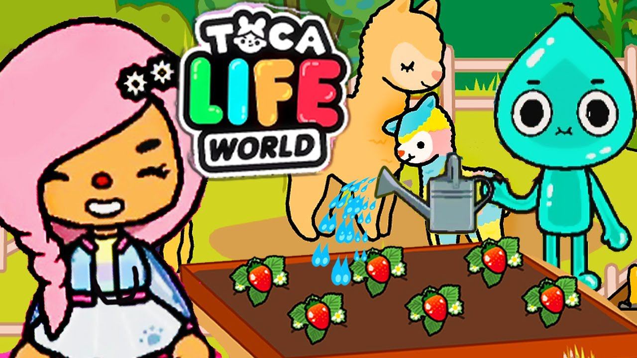 ТОКА БОКА ОБНОВЛЕНИЕ ЭМОЦИИ НА ОГОРОДЕ Toca Life World смотреть онлайн