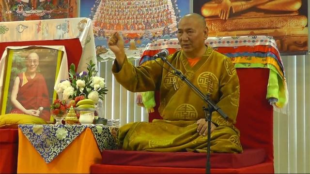 Запись лекции Досточтимого Геше Джампа Тинлея в Спб 14.05.23 смотреть онлайн