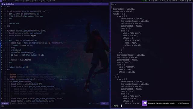 Building a neovim plugin for graphql completions - Part 3 [Twitch VOD] смотреть онлайн