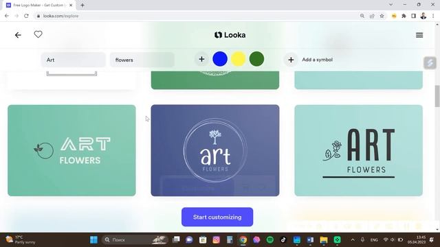 LOKA creating a logo. Создание логотипа. легко и просто. смотреть онлайн