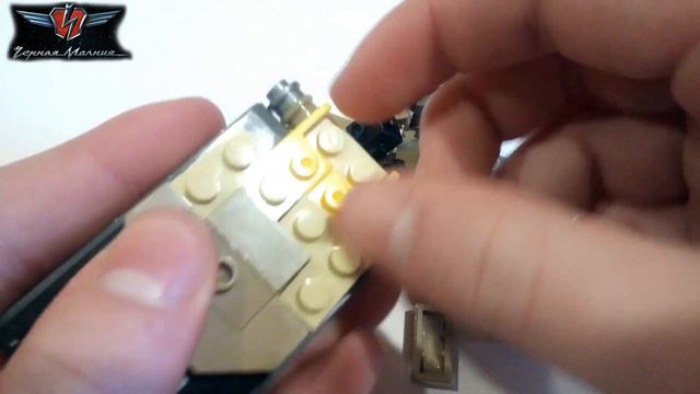 Лего мини танк Т-54 (самоделка из лего) смотреть онлайн