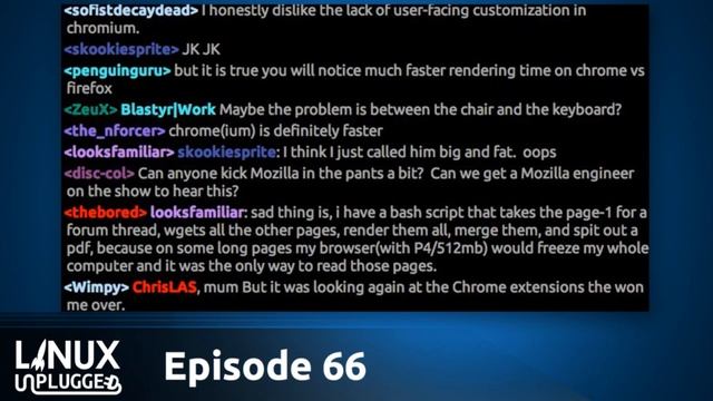 Firefox gets Unplugged | LINUX Unplugged 66 смотреть онлайн