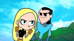 Teen Titans Go! | Raven And Beast Boy Love Story | DC Kids