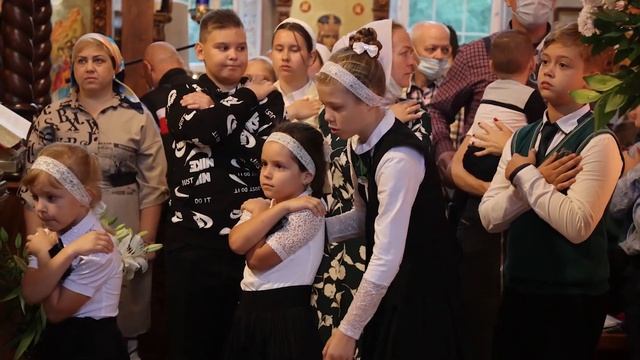 Детская Литургия в праздник Рождества Пресвятой Богородицы смотреть онлайн