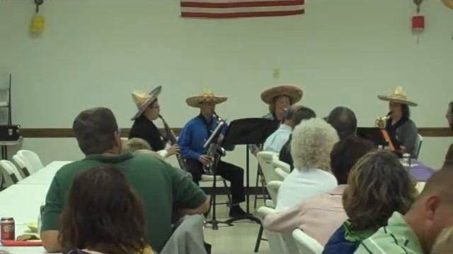 Mexican Hat Dance for Saxophone Quartet смотреть онлайн