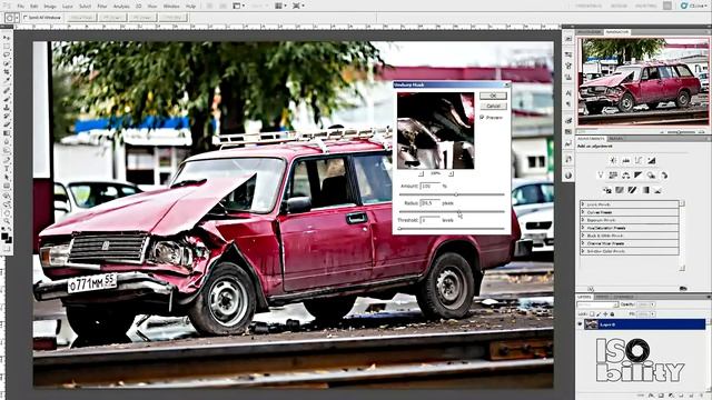 Разбор фильтра Unsharp Mask в Adobe Photoshop смотреть онлайн