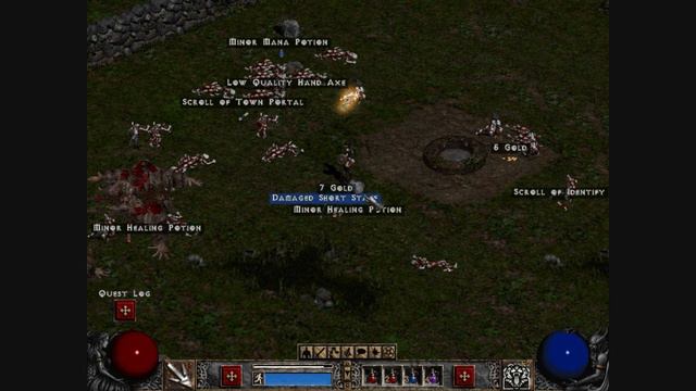 Diablo 2 LoD Assassin Run: A1Q2 - Sisters' Burial Grounds смотреть онлайн