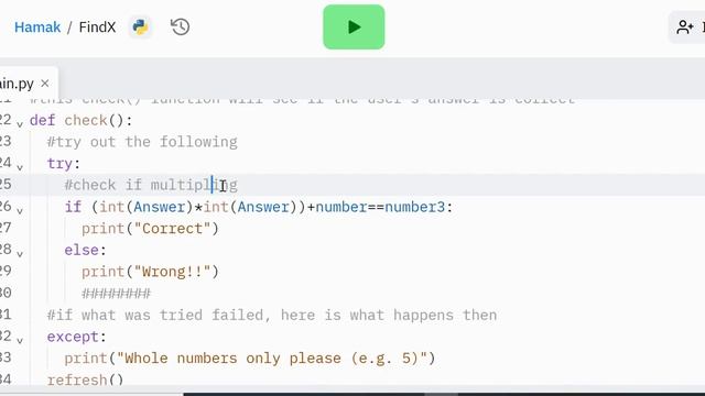 Python Tutorials with Maths Algebra - Find X Part 2 смотреть онлайн