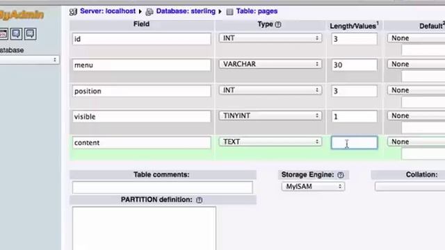 Building a CMS with PHP part 6 - Creating Tables in phpmyadmin смотреть онлайн