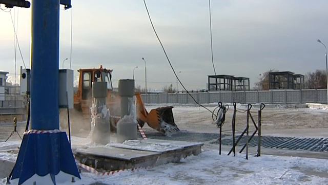 Оперативная уборка снега в ЮВАО смотреть онлайн