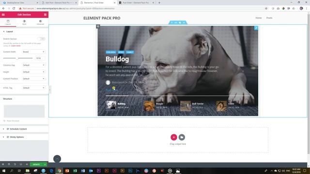 Post Slider | Element Pack Pro | Add-On for Elementor смотреть онлайн