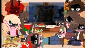 The Silver Eyes react to AFTER HOURS // FNAF GCRV // golden the fnaf fan