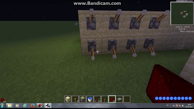 механизмы в майнкрафт 1.5.2 № 3 - механический вход с паролем