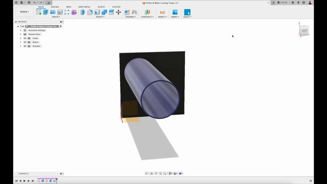 Fusion 360 Tutorial: Sketch, Extrude, Render, Pattern [ Industrial Design] смотреть онлайн