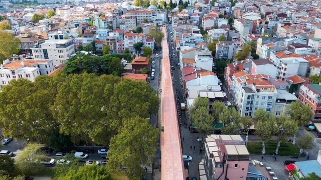 Константинополь в Стамбуле: Акведук Валента и древние городские стены. Глазами DJI Mini 3 Pro. смотреть онлайн