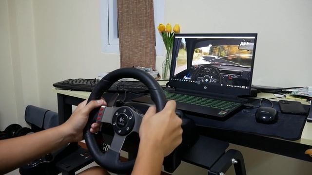 DiRT Rally with logitech g27 | My first time !!! смотреть онлайн