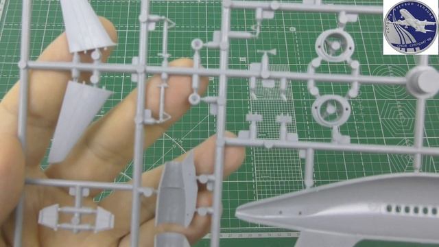 Обзор модели "Superjet-100" 1/144 Звезда 7009 смотреть онлайн