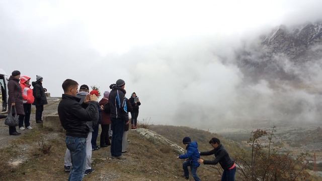 Ущелье Кармадон. Место схода ледника.