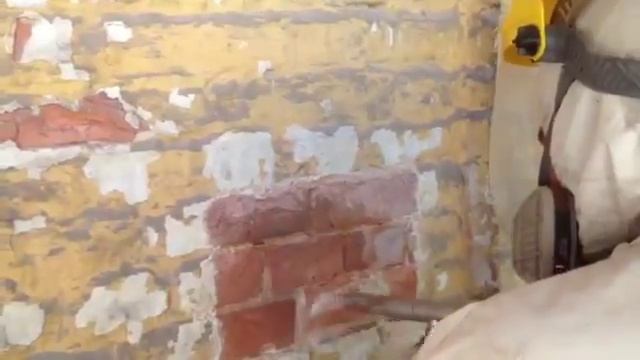 Очистка сухим льдом кирпичной стены смотреть онлайн