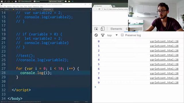 Nouveauté ES6 : VAR | LET | CONST смотреть онлайн