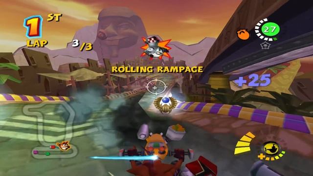 Crash Tag Team Racing - Walkthrough Part 4 (Road To CTR Nitro-Fueled) смотреть онлайн