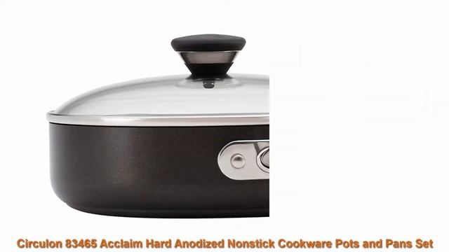 TOP FIVE BEST HIGH QUALITY HARD-ANODIZED ALUMINUM COOKWARE SETS